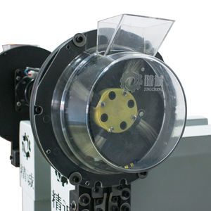 Machine à œillets à double tête à commande au <span class=keywords><strong>pied</strong></span> pour sacs d'emballage - Product Image 1