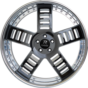 Cerchi Forgiati Rucci CINQUE in 2 Pezzi, 18-26 Pollici, 5x112 5x120.65 5x114.3 per Cutlass Supreme, Chevrolet Monte Carlo SS, GM A-Body - Product Image 6