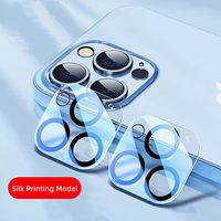 Protection d'objectif en verre trempé intégré anti-huile invisible pour iPhone 18 17 16 15 14 13 Pro Max, protecteur d'appareil photo sans perte de pixels