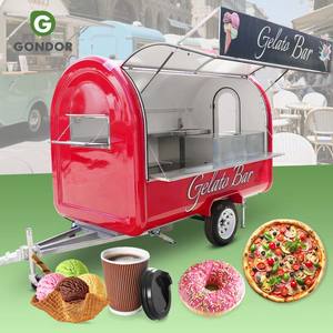 Camiones de Comida Plegables Comerciales, Remolques de Barbería, Mini Food Trucks, Equipos de Cocina Móviles - Product Image 1
