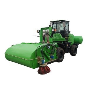 Road <b>Sweeper</b> Diesel <b>Powered</b> Wash And Sweep Integrated Tunnel Road Highway Cleaning Machine - Product Image 4