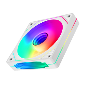 QiuzAim 120mm Colorful Unlimited Mirror ARGB <strong>Case</strong> Fans (<strong>3</strong>/4/5/6 Pieces) Support PWM Temperature Control/Front and Rear Blades - Product Image 4