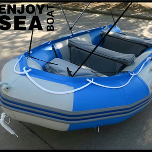Bateau de sport <span class=keywords><strong>gonflable</strong></span> à vitesse rapide de 380cm avec pagaie de 170cm à l'extérieur du bateau à rames à <span class=keywords><strong>moteur</strong></span> - Product Image 1
