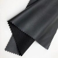 Tissu synthétique en cuir semi-PU souple et élastique pour vêtements et pantalons en cuir