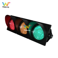 Semáforo de Seguridad Vial, Luz Intermitente LED Tricolor de 300 mm