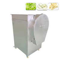 Commerciële hoog-efficiënte fruit- en groentesnijmachine voor bananen, uien, knoflook, aardappelchips, rode dadels en meer.