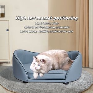 Cama de Lujo para Mascotas con Espuma Viscoelástica de Alta Densidad en Forma de Nido, Suave, Cálida y Cómoda, con Función de Calefacción Extraíble, Estampado de Animales de Dibujos Animados para Perros y Gatos - Product Image 4