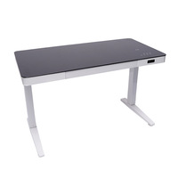 Table de levage électrique, bureau à domicile, Interface Usb, chargement sans fil, double moteur, bureau, ordinateur