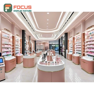 cosmetic shop design cosmetic shop design full service retail shop glass showcase - Product Image 3