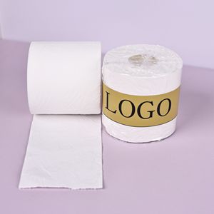 Wholesale Custom OEM 2-<b>Ply</b> 3-<b>Ply</b> <b>4</b>-<b>Ply</b> Embossed 100% Virgin Pulp Soft Flushable Degradable <b>Toilet</b> Tissue Rolls - Product Image 1