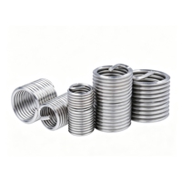 Präzisions-Mikro-Gewindeeinsätze M2 M3 M4 aus Edelstahl für Elektronikfertigung, Antivibration, Vollgewinde