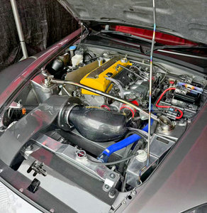สำหรับ S2000 AP1 J's Racing Air Tunnel & Air Box พร้อมอุปกรณ์เสริมและตัวกรอง - Product Image 4