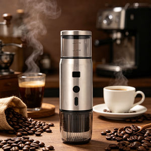 Machine à café expresso portable Anbolife Factory OEM, <span class=keywords><strong>rechargeable</strong></span> par USB, batterie 7500 mAh, mini cafetière de voyage pour les voyages en voiture - Product Image 3