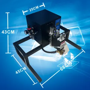 AC manuelle Gantry-Typ-Tab-Punktschweißmaschine für 18650/26650/32650 zylindrische Batteriepack Nickelstreifen schweißen