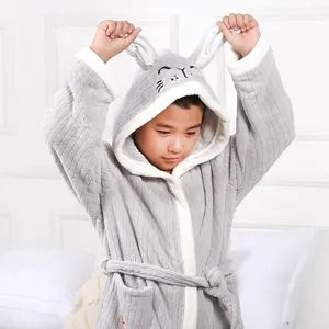 Rts pijamas de lã com capuz, atacado de alta qualidade, coral, lã, com capuz, absorvente, barato, roupão de dormir, microfibra, unissex