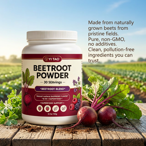 Poudre de Betterave 8-en-1 Saveur Framboise OEM/ODM Privé – Mélange Superalimentaire pour l'Énergie Quotidienne et la Nutrition – Poudre de Betterave Non-OGM - Product Image 6