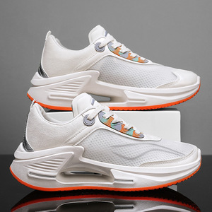 Sneakers da Uomo Lucky Red per Esami di Ammissione Universitaria, Traspiranti in Rete, Antiscivolo, con Lacci, Design Robusto, Approvate per il Controllo di Sicurezza - Product Image 3