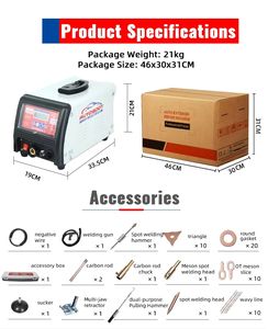 Outils de réparation de carrosserie 98ES : Machine à débosseler et à redresser le métal en acier - Product Image 3