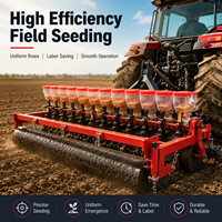 Semoir de précision pour légumes, monté sur tracteur, pour une plantation stable multi-rangs