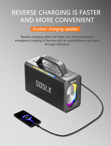 High Power Dj <strong>Systems</strong> Hifi Karoke Tweeter Loudspeaker Box Stereo Boombox Speaker <strong>Subwoofer</strong> Bass Wireless BT Speaker for Party - Product Image 5