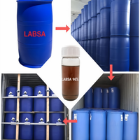 Approvisionnement d'usine CAS 27176-87-0 Acide alkylbenzène sulfonique linéaire LABSA 96%