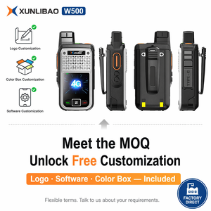 XUNLIBAO 4G PoC無線機 リアルタイムAI音声翻訳 GPS搭載 Type-C ウォーキートーキー 長距離通信 SIMカード対応 W500 OEM ODM カスタムロゴ - Product Image 6