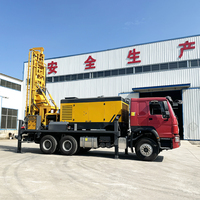300m 400m 500m Top Marteau Rotatif Foreuse à Eau Foreuse Forage Heavy Duty Monté sur Camion