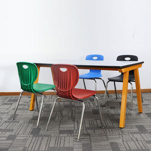 एर्गोनोमिक चेयर स्कूल और होम ऑफिस फर्नीचर 12-24 इंच प्राथमिक छात्र कुर्सी अस्पताल के लिए आरामदायक बैक डिजाइन पीपी सीट - Product Image 5