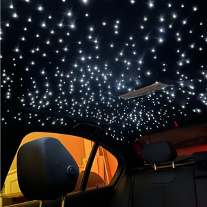 16W RGBW LED Sợi Quang Ánh Sáng Sao Trần Kit Lights 150Pcs 0.75Mm 2M Chiếu Sáng Sợi Quang + RF 28key Động Cơ Từ Xa - Product Image 3