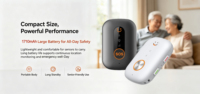 Localisateur GPS Senior Étanche IP67 L32 avec Batterie 1710 mAh et Base de Charge Magnétique – Traceur Personnel d'Urgence
