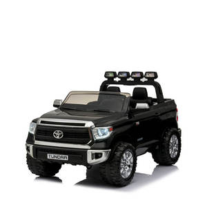 24v 어린이 배터리 구동 승마 장난감 원격 제어 도요타 툰드라 라이센스 타고 트럭 자동차 전기 - Product Image 1