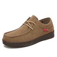 Meilleures ventes : Bottes pour hommes rétro en cuir et daim à boucle monk avec soutien de la voûte plantaire, de haute qualité, style mocassin, pour été et hiver, vente en gros à bas prix