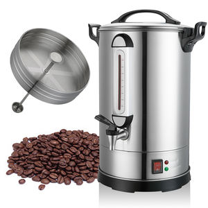<span class=keywords><strong>Percolateur</strong></span> à café 2023 Commercial 304 Double paroi en acier inoxydable Électrique Argent <span class=keywords><strong>Machine</strong></span> à cappuccino amovible 950-2000W 30-180 - Product Image 1