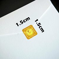 Étiquettes autocollantes holographiques laser recyclables écologiques du fabricant, rouleaux d'étiquettes de sécurité anti-contrefaçon pour emballage