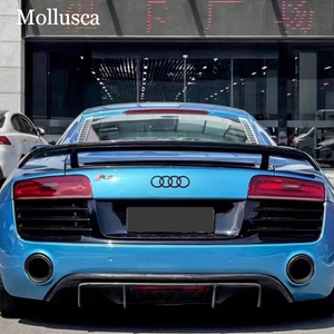 Difusor Trasero de Fibra de Carbono Estilo R8, Labio de Parachoques Trasero 2010-2016 - Product Image 6