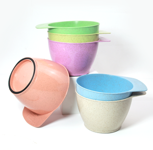 Tazón para Coloración del Cabello de Paja de Trigo, de Alta Gama para Salón de Belleza, Duradero y Reutilizable para Peluquería, Tinte, Permanente y Tratamiento con Aceite - Product Image 6