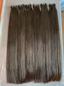 שיער בתולה כפול צבוע צמות cuticle מיושר רך, שיער אדם 100g לא מעובד ברזילאי - Product Image 3