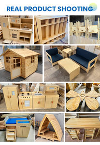 Meubles en bois Montessori pour la maternelle, armoires à jouets et organisateurs de rangement pour les centres de garderie et d'école - Product Image 5
