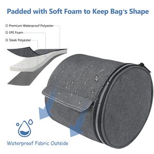 Porte-serviettes en papier portable, sac à papier toilette résistant à l'eau - Product Image 3