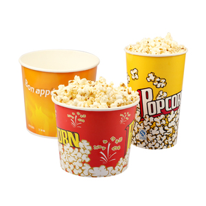 Tùy Chỉnh Bỏng Ngô Sinh Thái Thân Thiện Với Giấy Bát <span class=keywords><strong>Container</strong></span> Rạp Hát Phim Xô Bao Bì Bỏng Ngô Gà Xô - Product Image 2