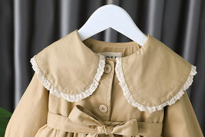 CMZ 34343 Manteau coupe-vent à manches longues pour filles de 1 à 5 ans, nouvelle collection printemps-automne, manteau d'hiver épais pour bébés filles - Product Image 3