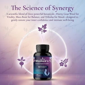 AegleWell Supporto Intimo Femminile - Capsule Naturali per Aumentare la Libido con Horny Goat Weed, Maca e Tribulus per la Salute Sessuale Femminile - Product Image 3