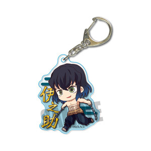 Llavero Demon Slayer <span class=keywords><strong>Kimetsu</strong></span> <span class=keywords><strong>No</strong></span> <span class=keywords><strong>Yaiba</strong></span> de fantasma, colgante acrílico de personajes bonitos, llavero de coche, regalo para seguidores, joyería de Anime - Product Image 4