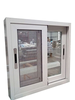 Ventanas Corredizas de Vidrio y Aleación de Aluminio Resistentes a Huracanes, Estilo Minimalista para Hoteles, Precio de Fábrica Fuson