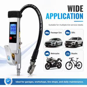 <span class=keywords><strong>Manómetro</strong></span> Digital para <span class=keywords><strong>Neumáticos</strong></span> SEAPENG DP-708E - Pistola Infladora de <span class=keywords><strong>Neumáticos</strong></span> Profesional de 5-230 PSI para Reparación de Automóviles y Uso Todoterreno - Product Image 5