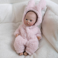 Poupées bébé de 30 cm (12 pouces), mignonnes, en silicone souple, poupées bébé reborn en silicone, jouets en silicone pour enfants, filles, poupées bébé réalistes en silicone intégral