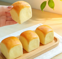 Jouet à presser Hawaï Toast en PU souple et moelleux, à rebond lent, anti-stress et de décompression, best-seller, vente en gros, unisexe, tous âges
