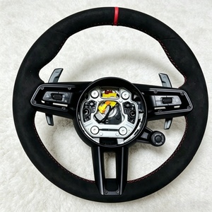 Volante de Alcántara Actualizado de Antiguo a Nuevo para <span class=keywords><strong>Porsche</strong></span> 997 991 970 958 987 981 Cayenne Panamera <span class=keywords><strong>911</strong></span>, Ensamblaje Personalizado - Product Image 2