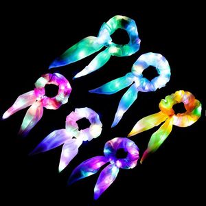 Moños para el Cabello con Luces LED, Coleteros Luminosos con Orejas de Conejo, Coleteros Brillantes en la Oscuridad, Artículos de Fiesta de <span class=keywords><strong>Neón</strong></span> - Product Image 3