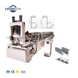 Canadá Automático C Z Dos en uno Purlin Machine C Máquina para hacer canales Purlin Roll Forming Machine Buena calidad - Product Image 1